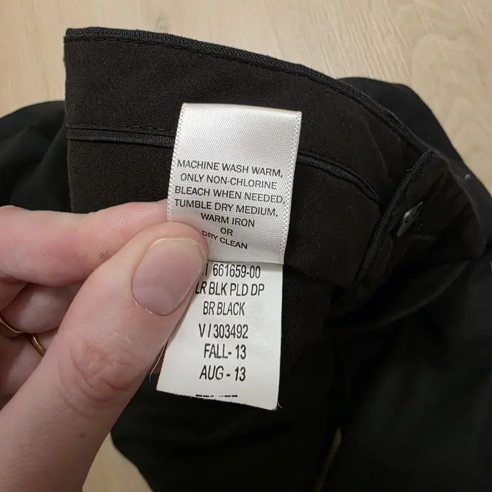 Banana Republic Dark Grey Tailored Slim‎ Business Dress Pants Size 30×32